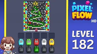 Pixel Flow Level 182 Solution: Complete Walkthrough & Guide