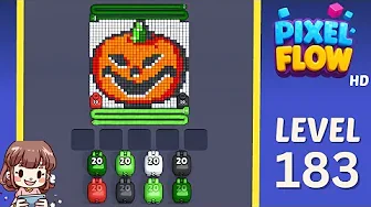 Pixel Flow Level 183 Solution & Walkthrough Guide
