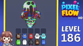 Pixel Flow Level 186 Solution: Complete Walkthrough & Guide