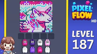 Pixel Flow Level 187 Solution: Complete Walkthrough & Guide