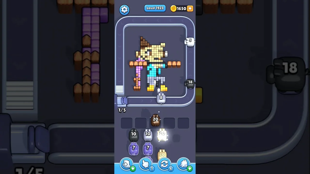 Pixel Flow Level 1923 Solution & Walkthrough Guide