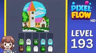 Pixel Flow Level 193 Solution & Walkthrough Guide