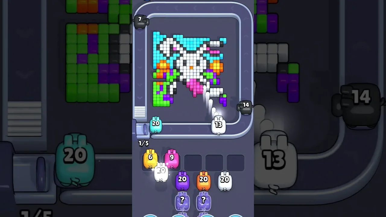 Pixel Flow Level 1933 Solution & Walkthrough Guide