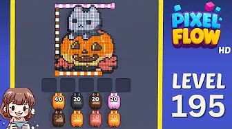 Pixel Flow Level 195 Solution – Complete Step-by-Step Walkthrough Guide