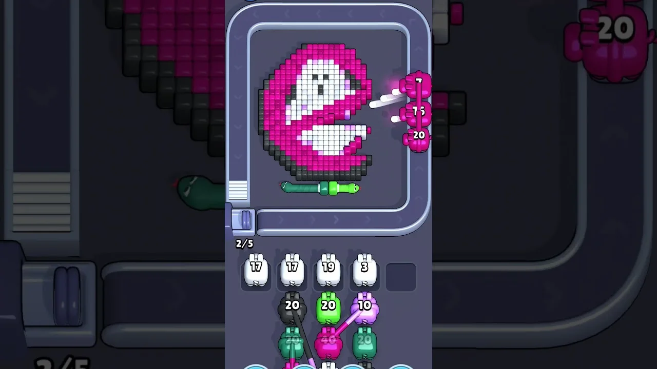Pixel Flow Level 1951 Solution & Walkthrough Guide