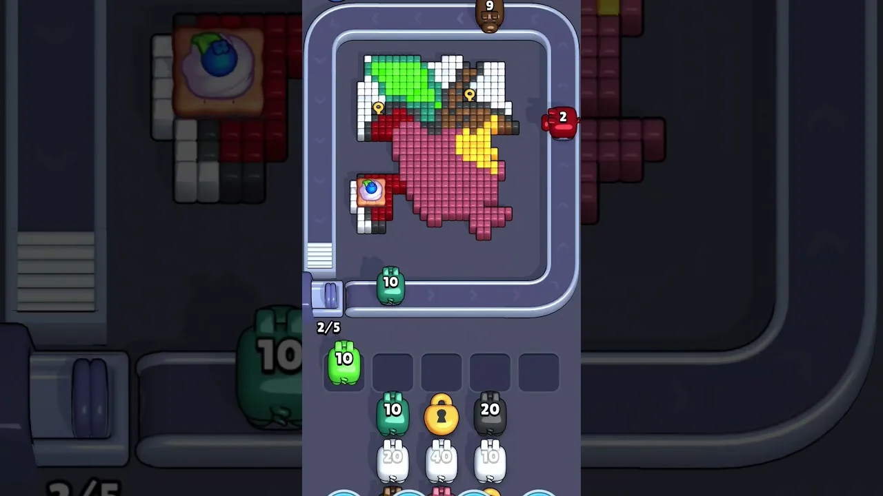 Pixel Flow Level 1990 Solution & Walkthrough Guide