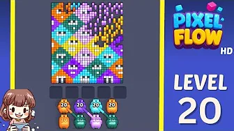 Pixel Flow Level 20 Solution: Complete Walkthrough & Guide
