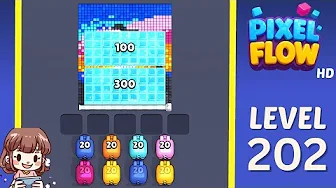 Pixel Flow Level 202 Solution: Complete Walkthrough & Guide