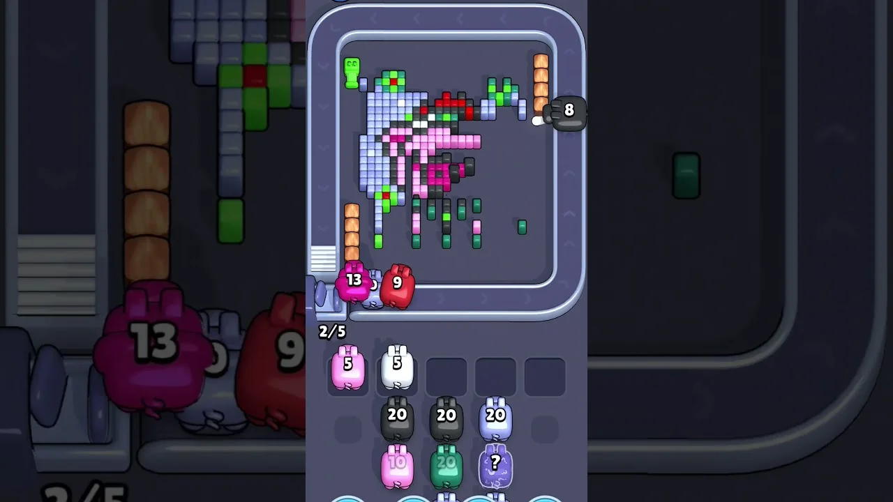 Pixel Flow Level 2046 Solution - Complete Walkthrough & Guide
