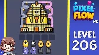 Pixel Flow Level 206 Solution: Complete Walkthrough & Guide