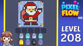 Pixel Flow Level 208 Solution: Complete Walkthrough & Guide