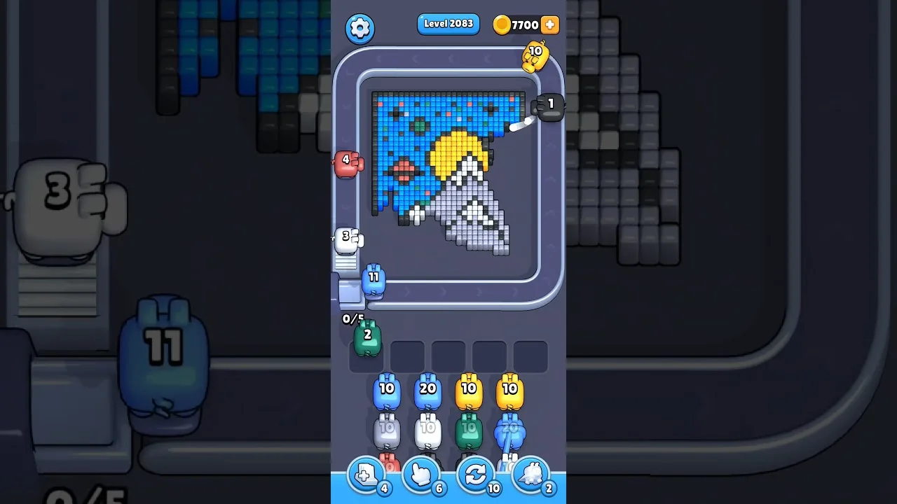 Pixel Flow Level 2083 Solution & Walkthrough Guide