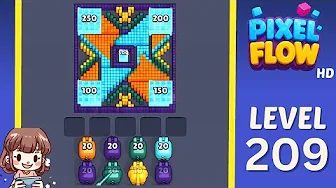 Pixel Flow Level 209 Solution: Complete Walkthrough & Guide