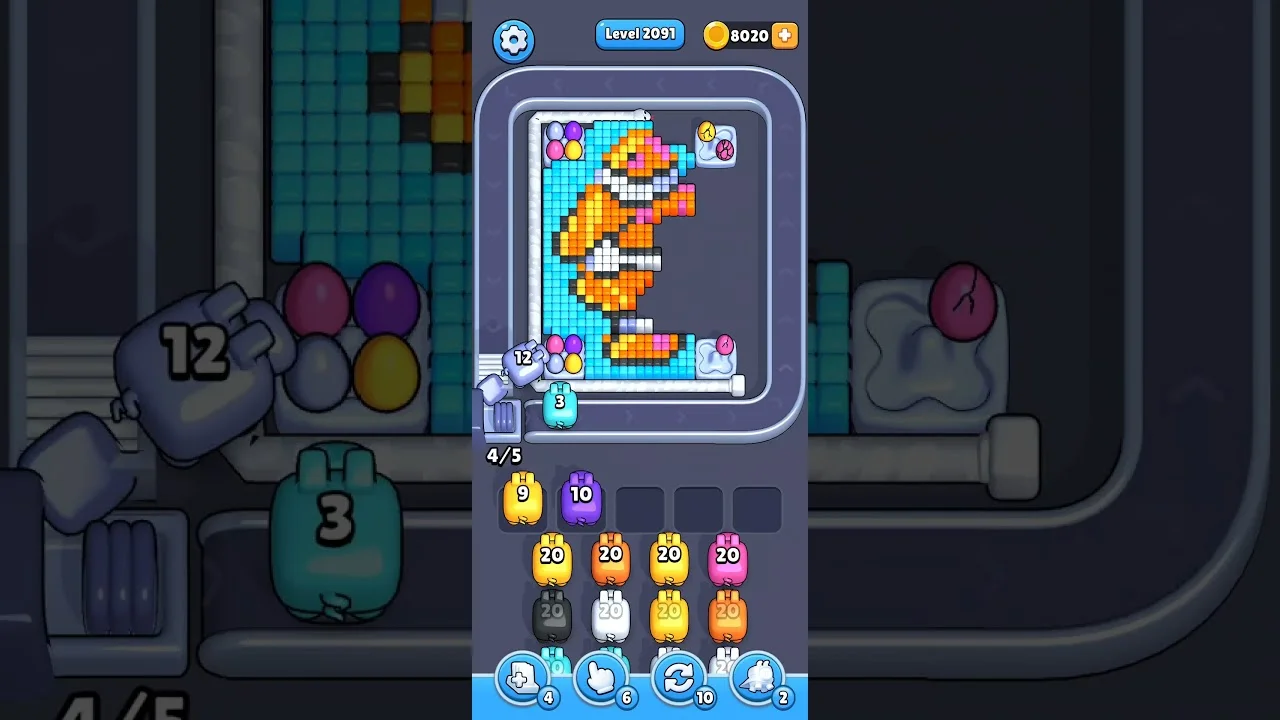 Pixel Flow Level 2091 Solution: Complete Walkthrough & Guide