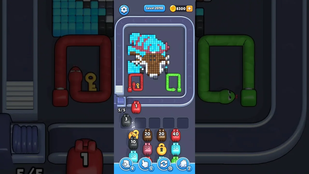 Pixel Flow Level 2098 Solution: Complete Walkthrough & Guide
