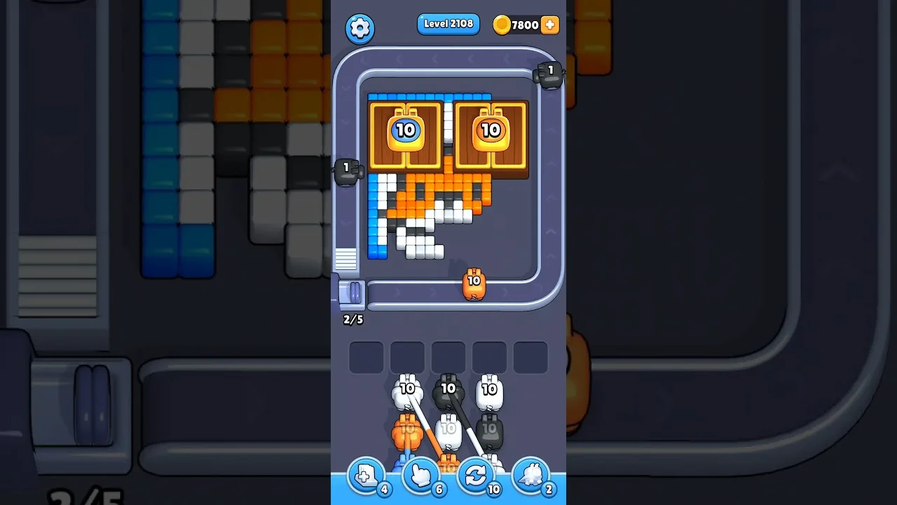 Pixel Flow Level 2108 Solution & Walkthrough Guide