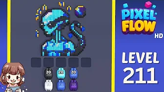 Pixel Flow Level 211 Solution & Walkthrough Guide