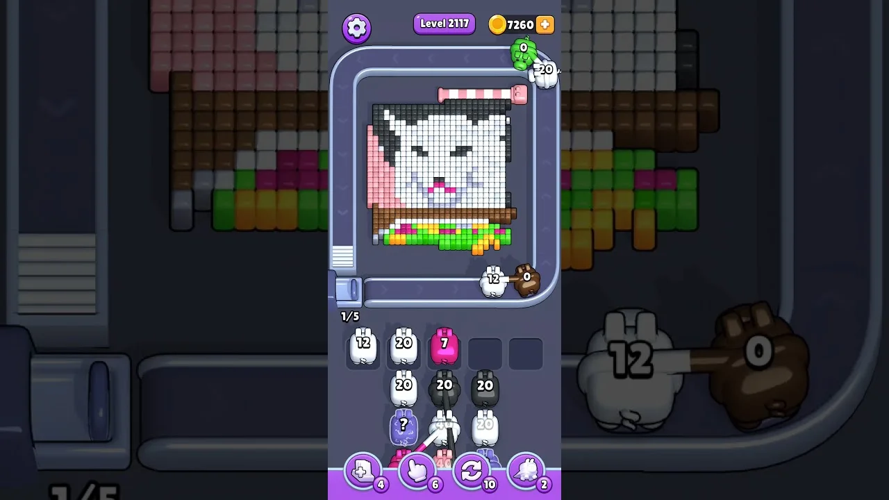 Pixel Flow Level 2117 Solution & Walkthrough Guide