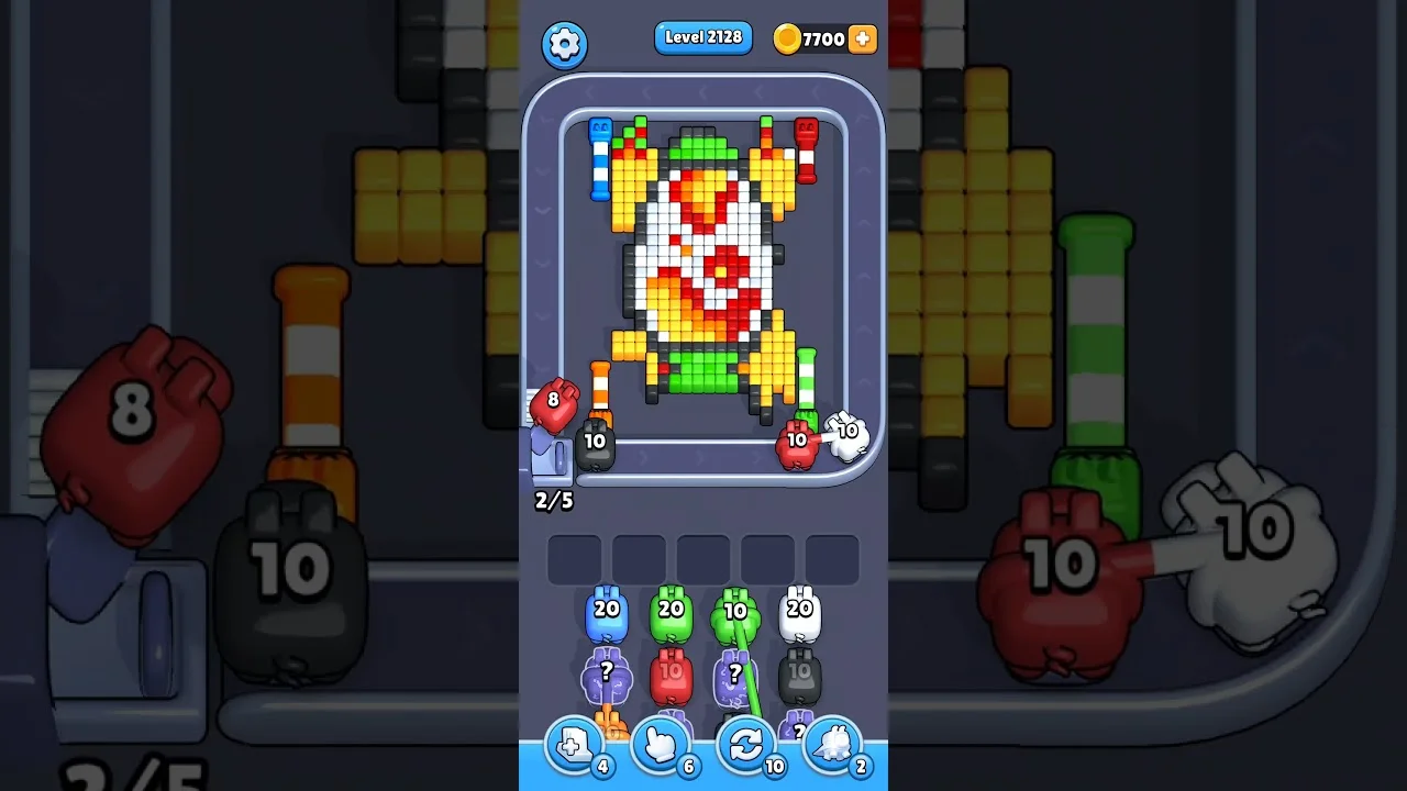 Pixel Flow Level 2128 Solution: Complete Walkthrough & Guide