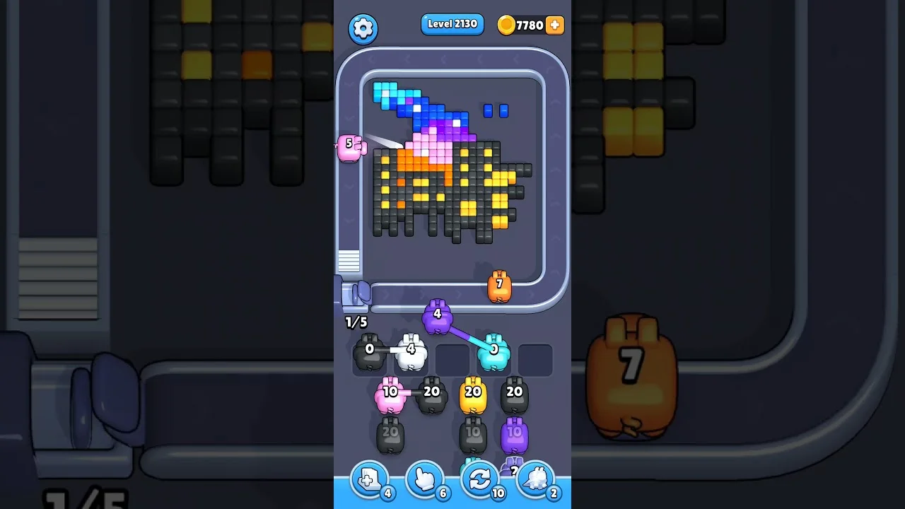 Pixel Flow Level 2130 Solution: Complete Walkthrough & Guide