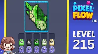 Pixel Flow Level 215 Solution: Complete Walkthrough & Guide