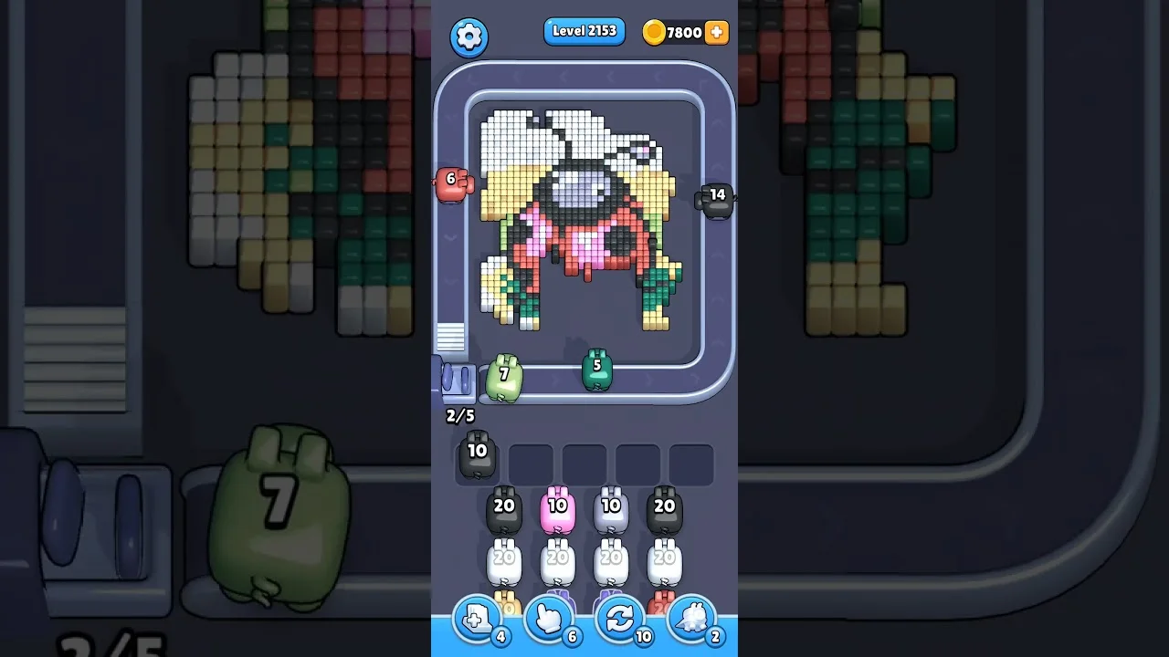 Pixel Flow Level 2153 Solution: Complete Walkthrough & Guide
