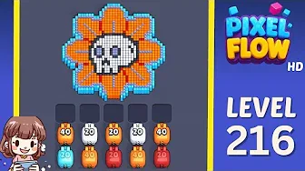 Pixel Flow Level 216 Solution: Complete Walkthrough & Guide