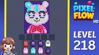 Pixel Flow Level 218 Solution: Complete Walkthrough & Guide