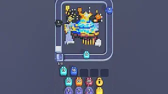 Pixel Flow Level 2187 Solution & Walkthrough Guide