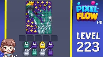 Pixel Flow Level 223 Solution: Complete Walkthrough & Guide