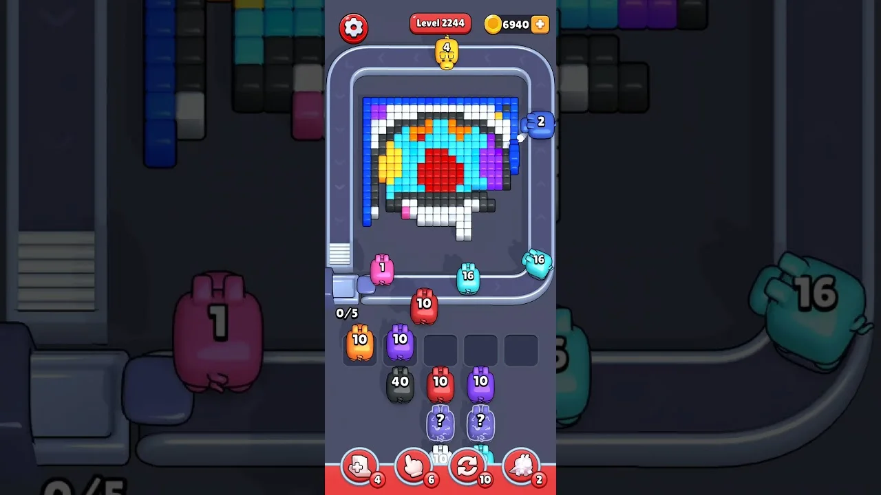 Pixel Flow Level 2244 Solution: Complete Walkthrough & Guide