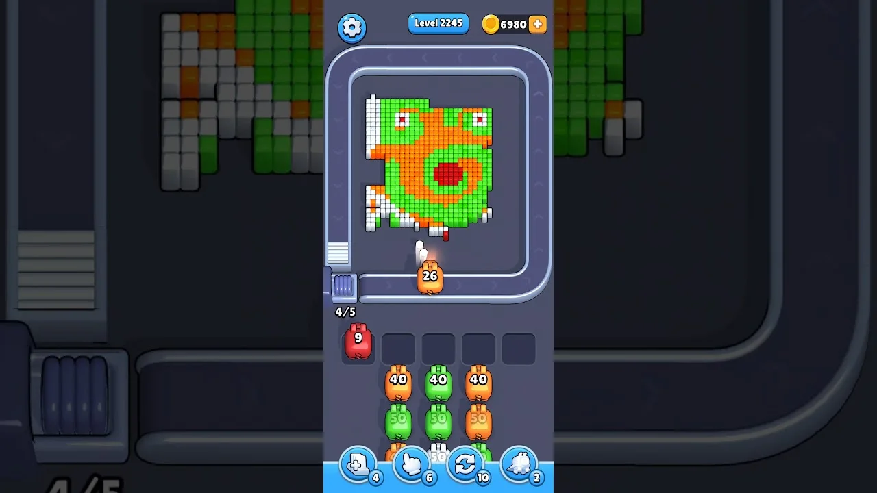 Pixel Flow Level 2245 Solution: Complete Walkthrough Guide