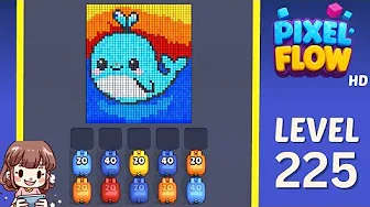 Pixel Flow Level 225 Solution: Complete Walkthrough & Guide