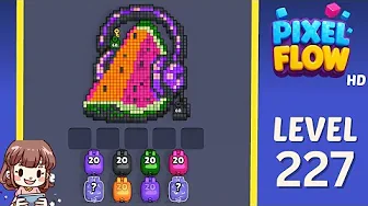 Pixel Flow Level 227 Solution: Complete Walkthrough & Guide
