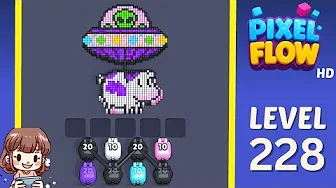Pixel Flow Level 228 Solution & Walkthrough Guide
