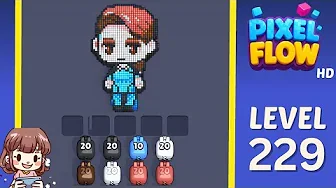Pixel Flow Level 229 Solution & Walkthrough Guide