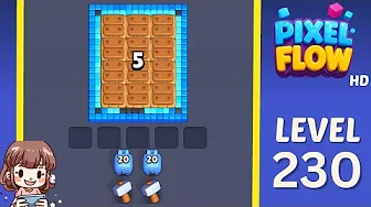Pixel Flow Level 230 Solution: Complete Walkthrough & Guide