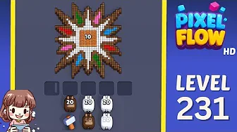Pixel Flow Level 231 Solution & Walkthrough Guide
