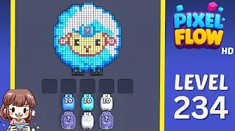 Pixel Flow Level 234 Solution & Walkthrough Guide