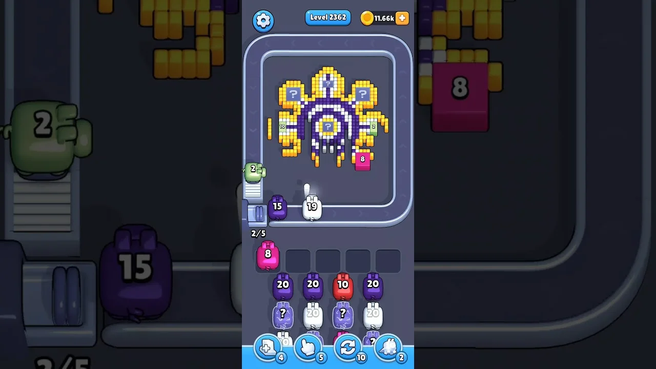 Pixel Flow Level 2362 Solution: Complete Walkthrough & Guide