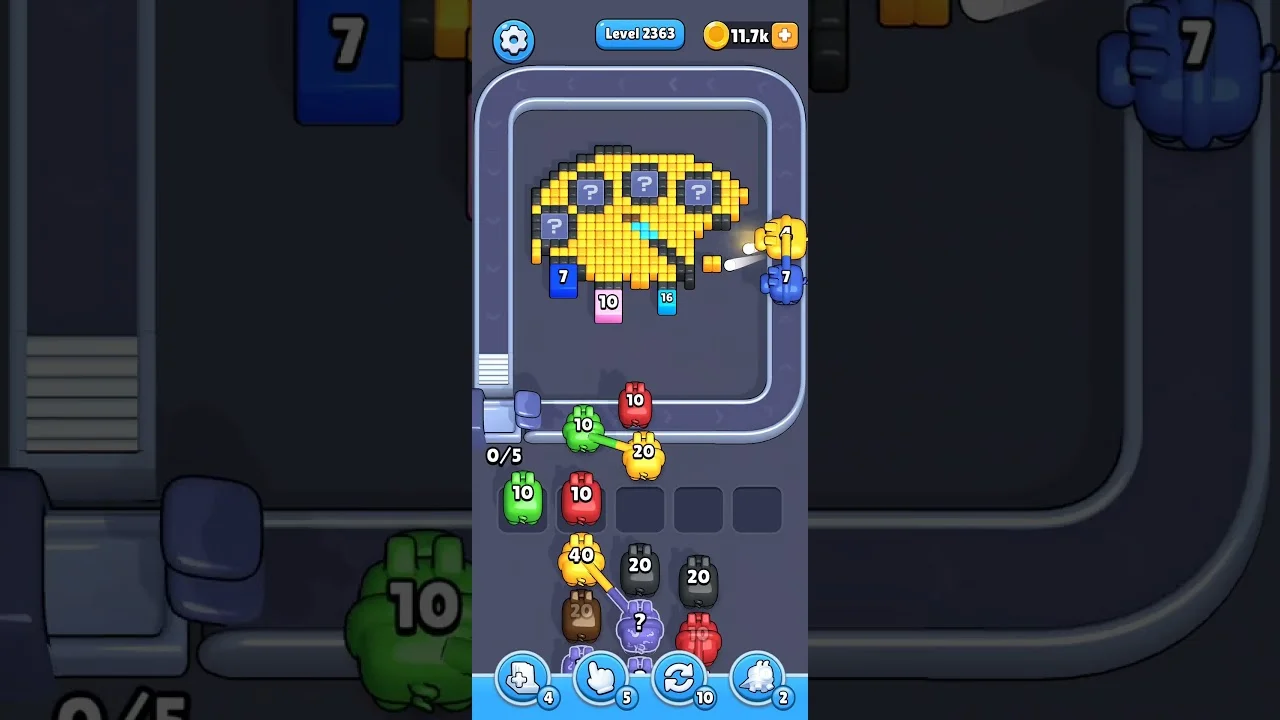 Pixel Flow Level 2363 Solution & Walkthrough Guide