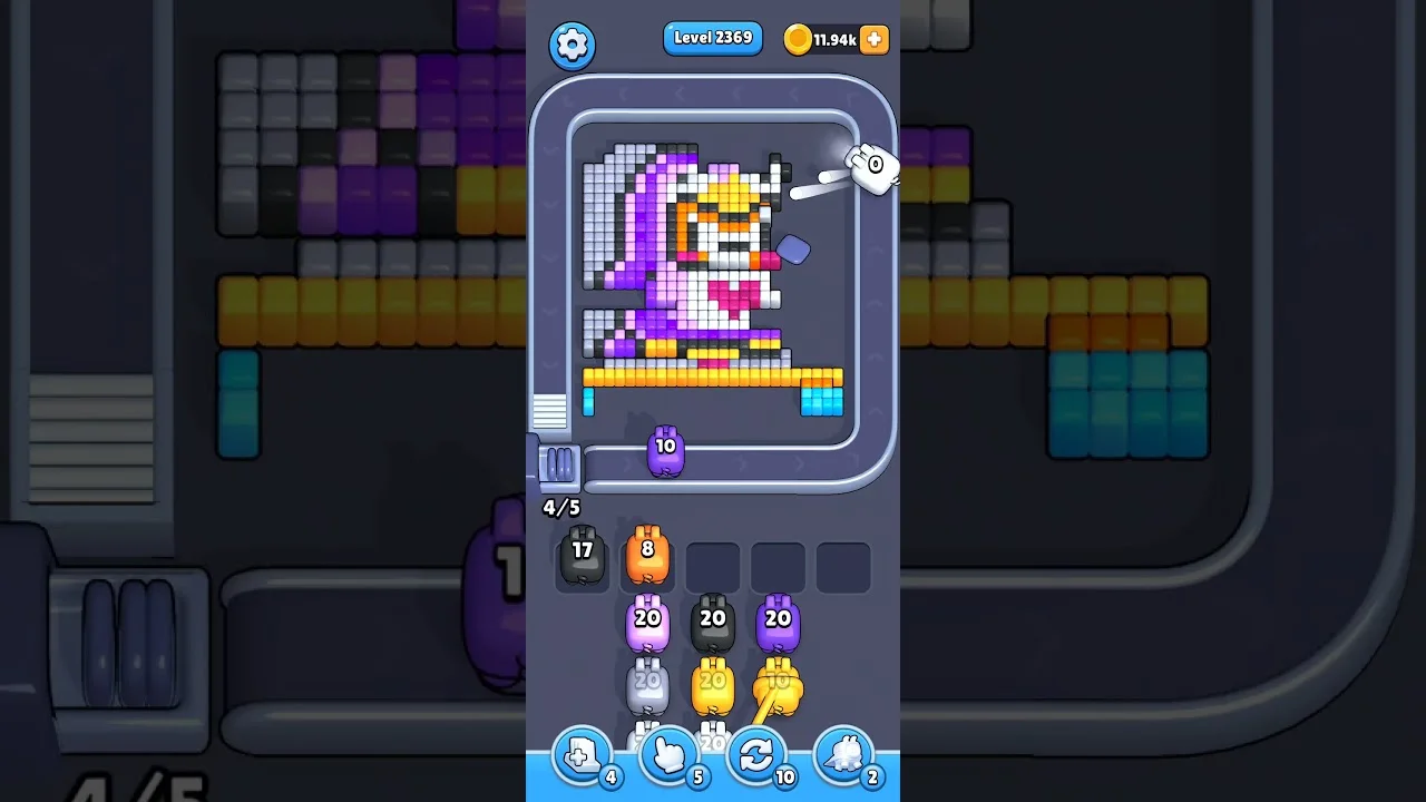 Pixel Flow Level 2369 Solution: Complete Walkthrough & Guide