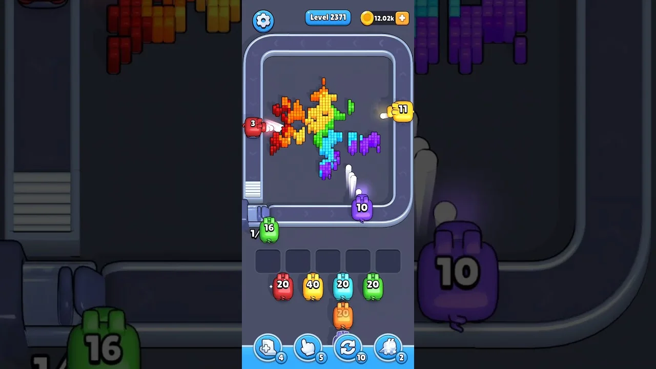 Pixel Flow Level 2371 Solution: Complete Walkthrough & Guide