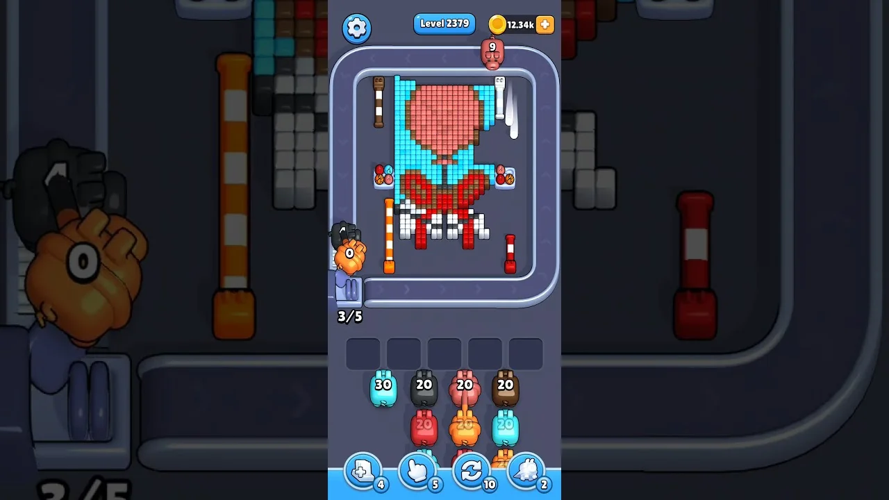 Pixel Flow Level 2379 Solution & Walkthrough Guide