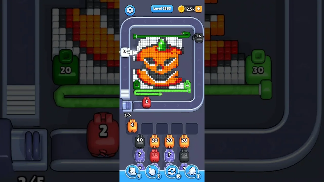 Pixel Flow Level 2383 Solution: Complete Walkthrough & Guide