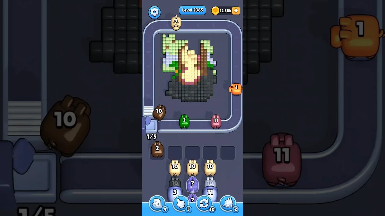 Pixel Flow Level 2385 Solution: Complete Walkthrough & Guide