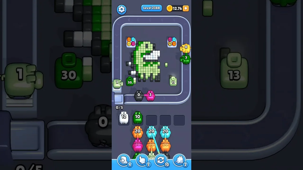 Pixel Flow Level 2388 Solution & Walkthrough Guide