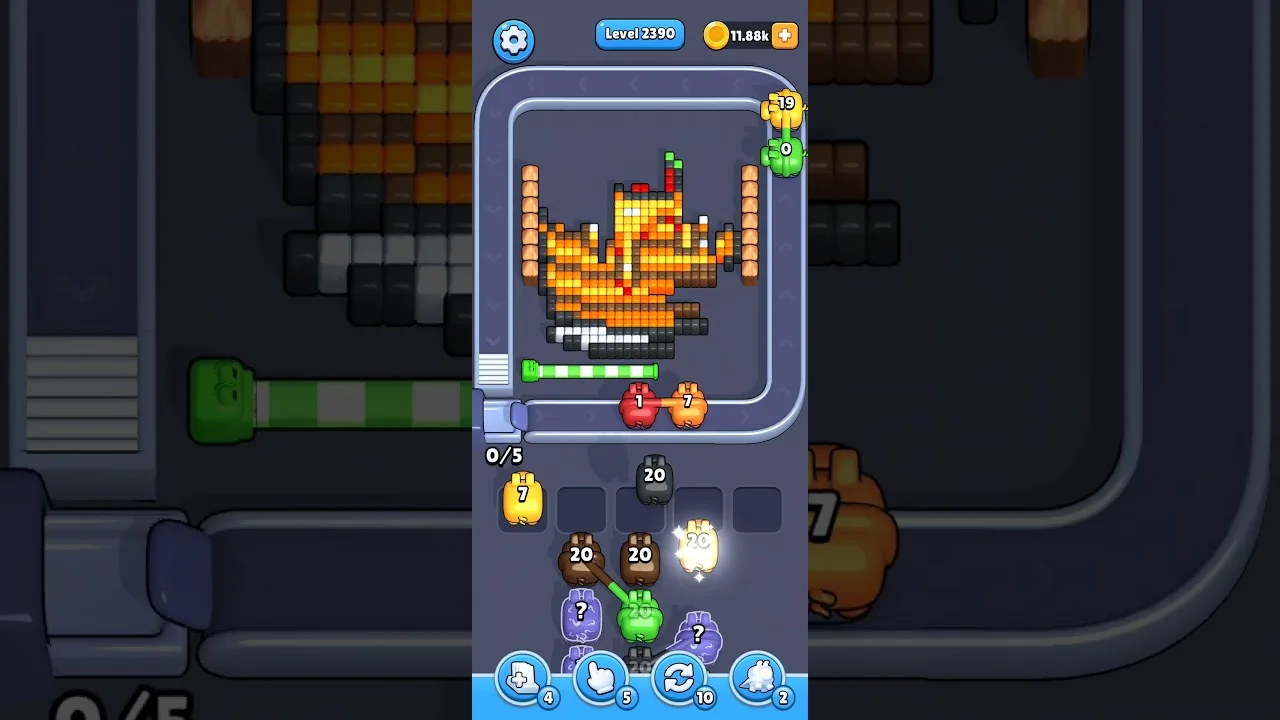Pixel Flow Level 2390 Solution: Complete Walkthrough & Guide