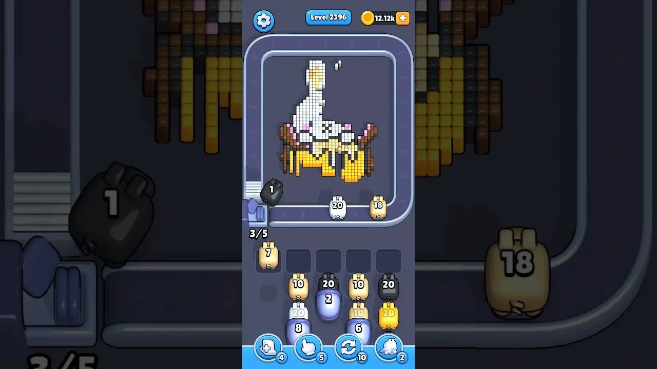 Pixel Flow Level 2396 Solution: Complete Walkthrough Guide