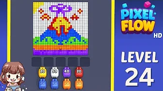 Pixel Flow Level 24 Solution: Complete Walkthrough & Guide